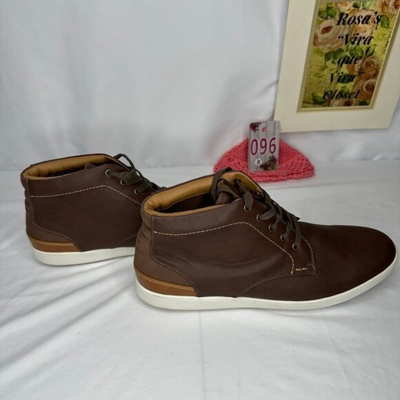 Steve Madden Freedomm Cognac Ankle Boots Size 11.5